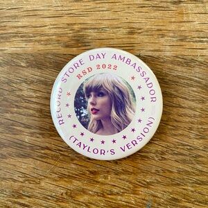 Taylor Swift RSD Day Record Store Ambassador 2022!